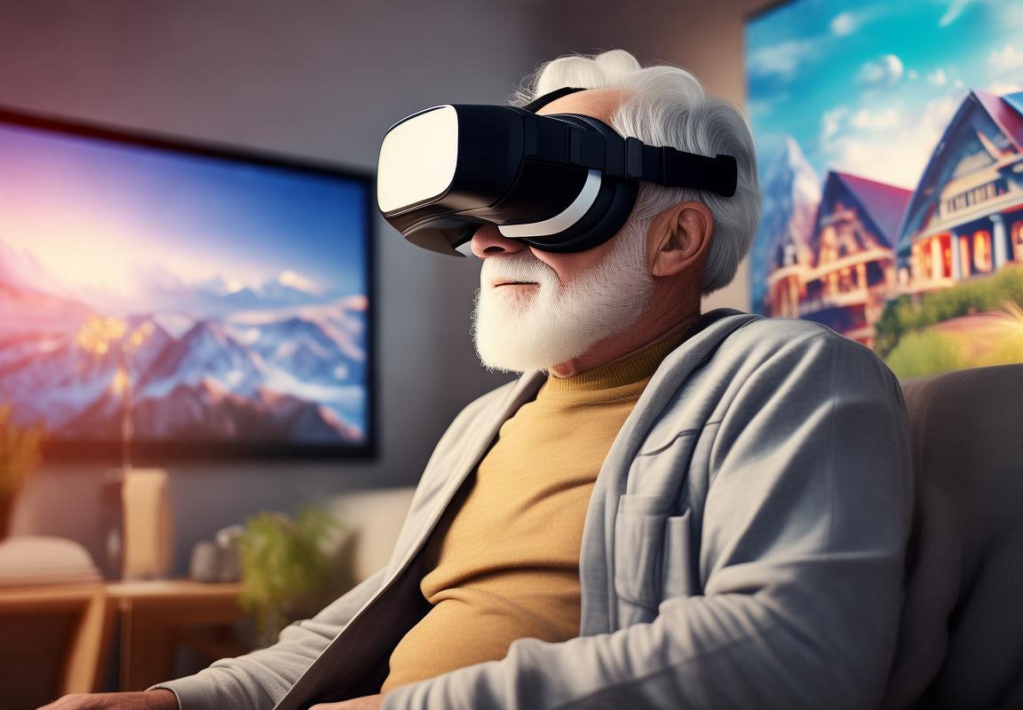 VR+养老，陪伴老人享受虚拟生活(图2)